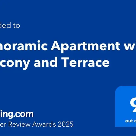 Panoramic With Balcony And Terrace Lejlighed *